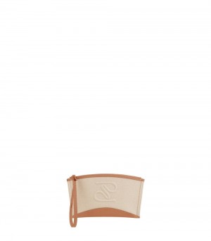 Beige / Brown Polene Ilo Pouch | CANADA TDA186