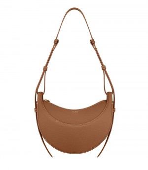 Brown Polene Numéro Dix Crossbody Bags | CANADA ISP943