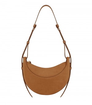 Brown Polene Numéro Dix Crossbody Bags | CANADA NAZ412