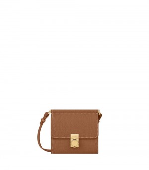 Brown Polene Numéro Sept Crossbody Wallets | CANADA TON756