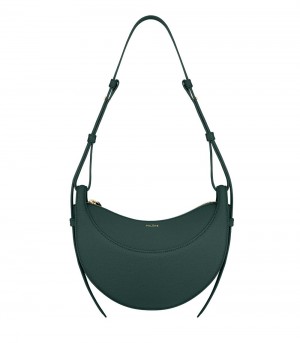 Green Polene Numéro Dix Crossbody Bags | CANADA FML340