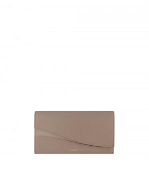 Grey Brown Polene Sierra Wallets | CANADA SXK805