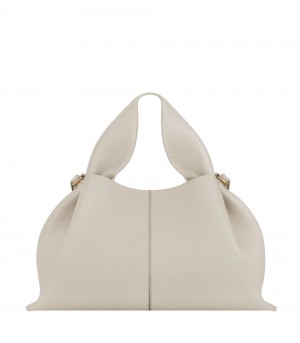 White Polene Numéro Neuf Handbags | CANADA XAM290