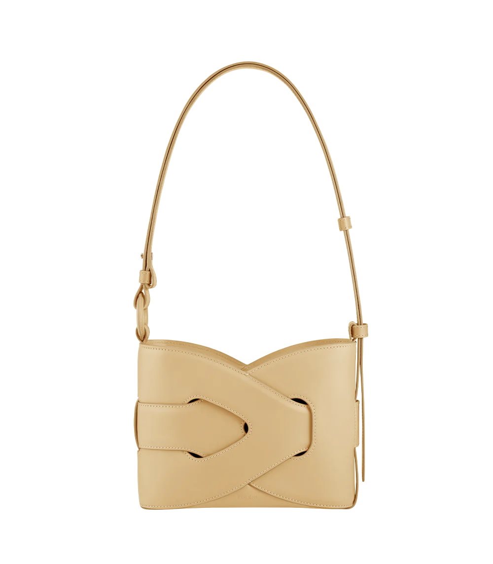 Beige Polene Nodde Shoulder Bags | CANADA JDT041