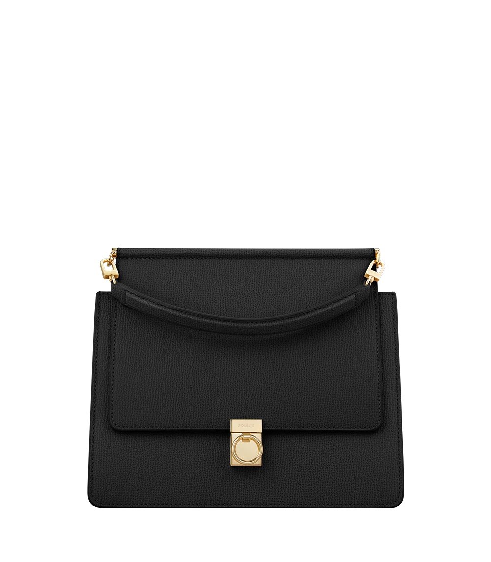 Black Polene Numéro Sept Handbags | CANADA LOS261