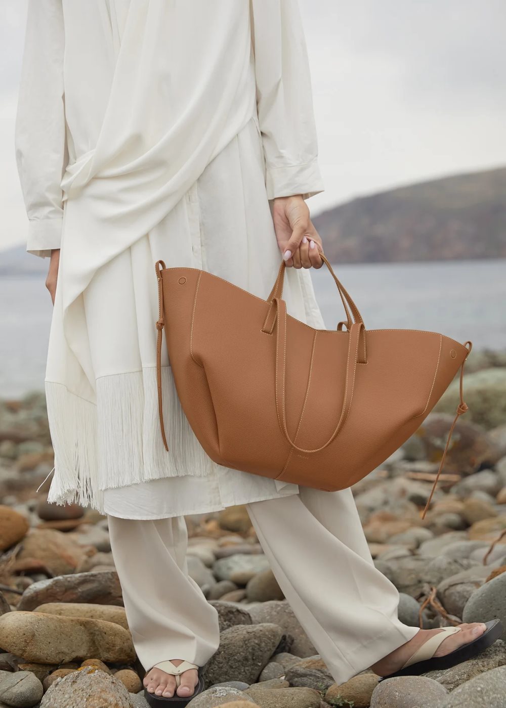 Brown Polene Cyme Tote Bags | CANADA TKN817