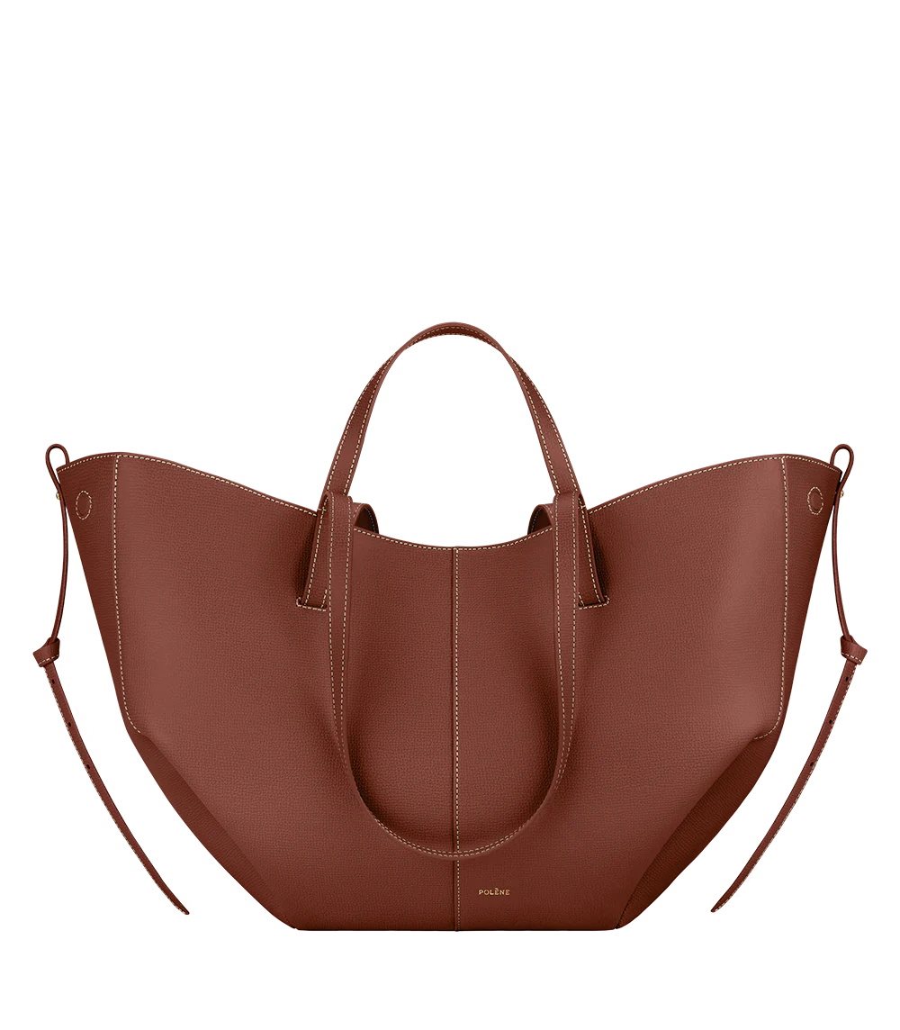 Brown Polene Cyme Tote Bags | CANADA XRT450