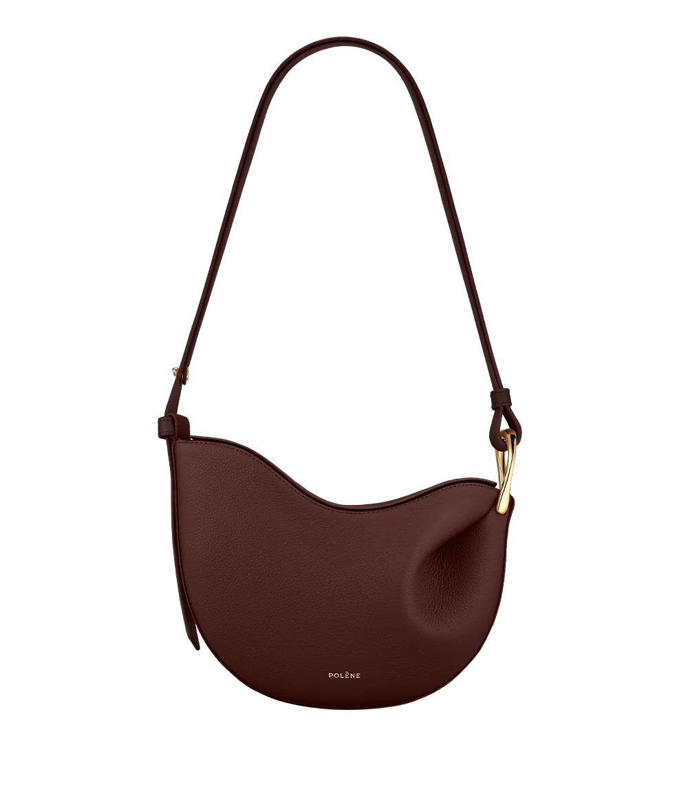 Chocolate Polene Tonca Crossbody Bags | CANADA YJK045