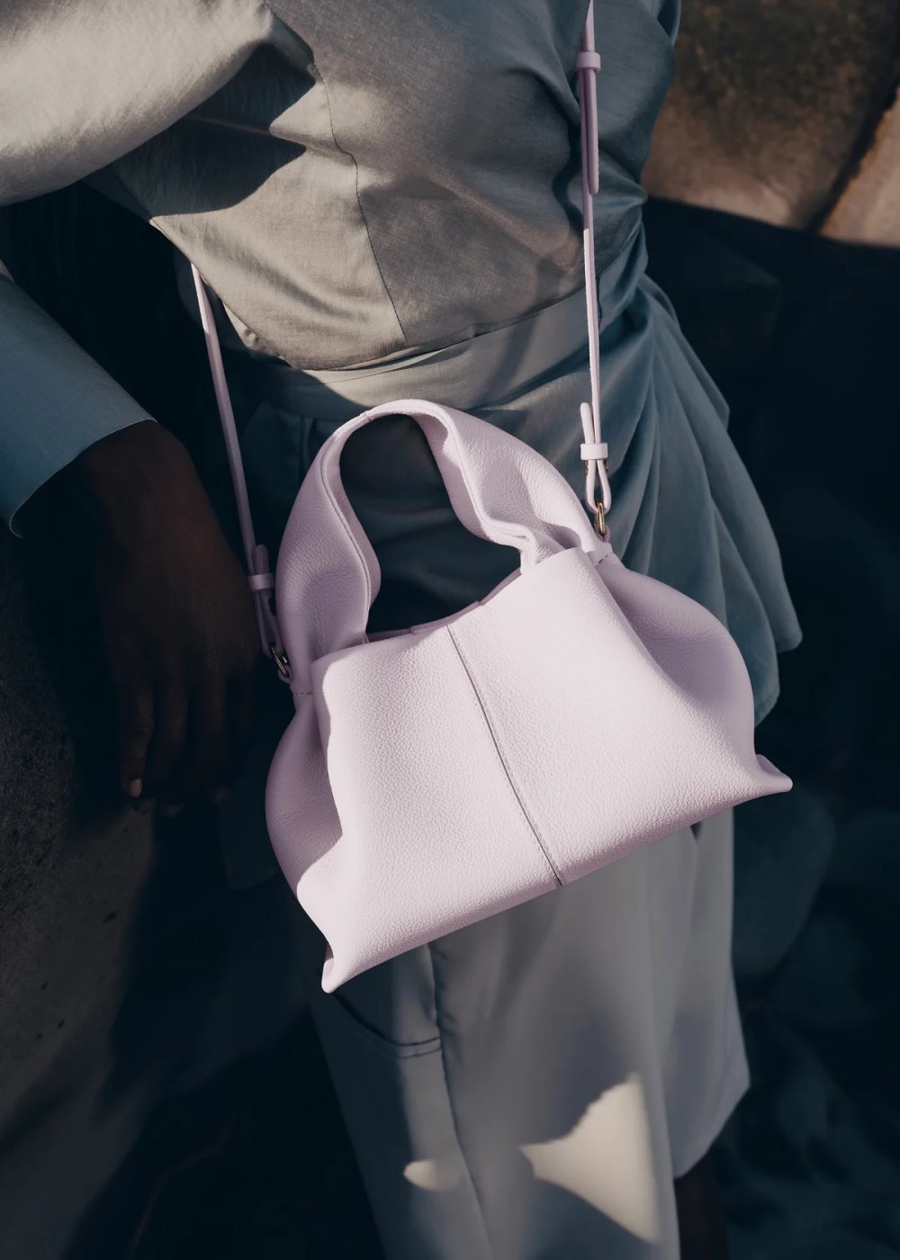 Light Purple Polene Numéro Neuf Mini Bags | CANADA BNS720