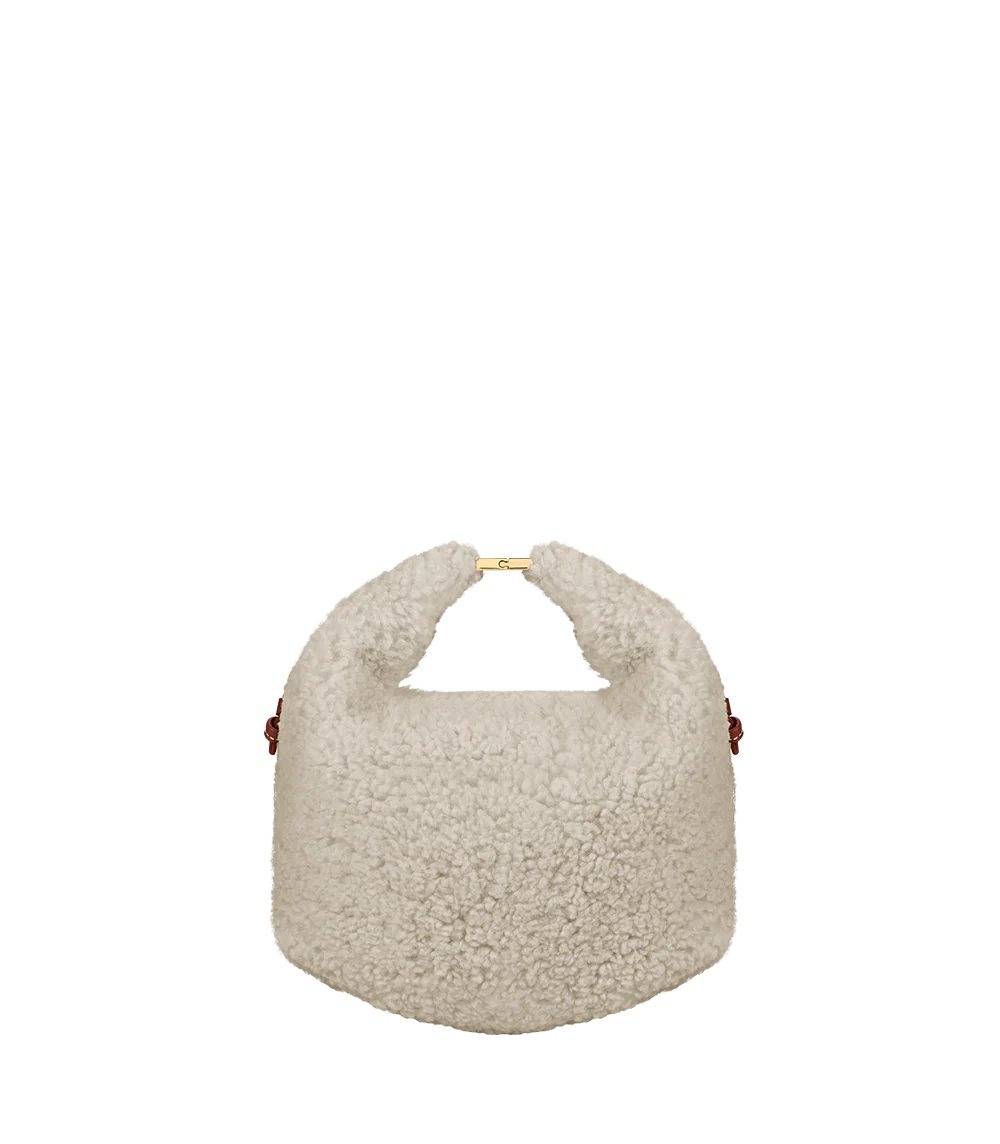 White Polene Béri Handbags | CANADA TEO596